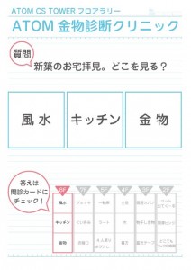 金物診断問診ボード