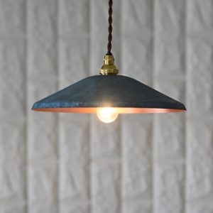 銅のペンダントライト 「 pendant light_wide 」