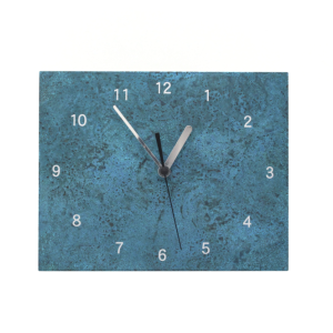 伝統着色の時計「time and space square_S」