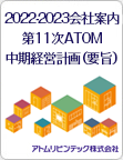 会社案内ATOM中期経営計画(要旨)